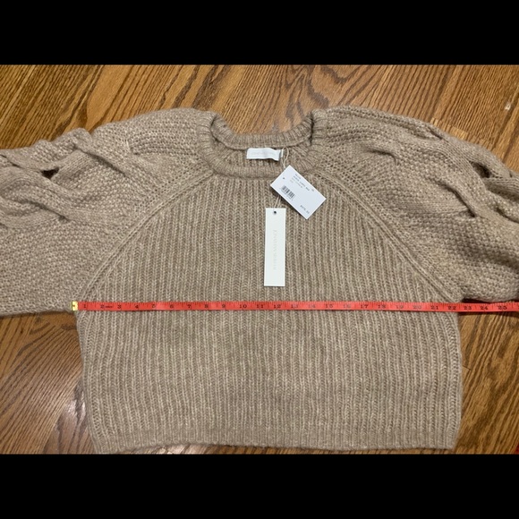 Jonathan Simkhai Alexa Cable Sleeve Sweater XL - Picture 5 of 8